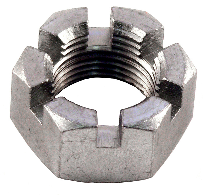 Castlellated nut brake drum (Spicer)