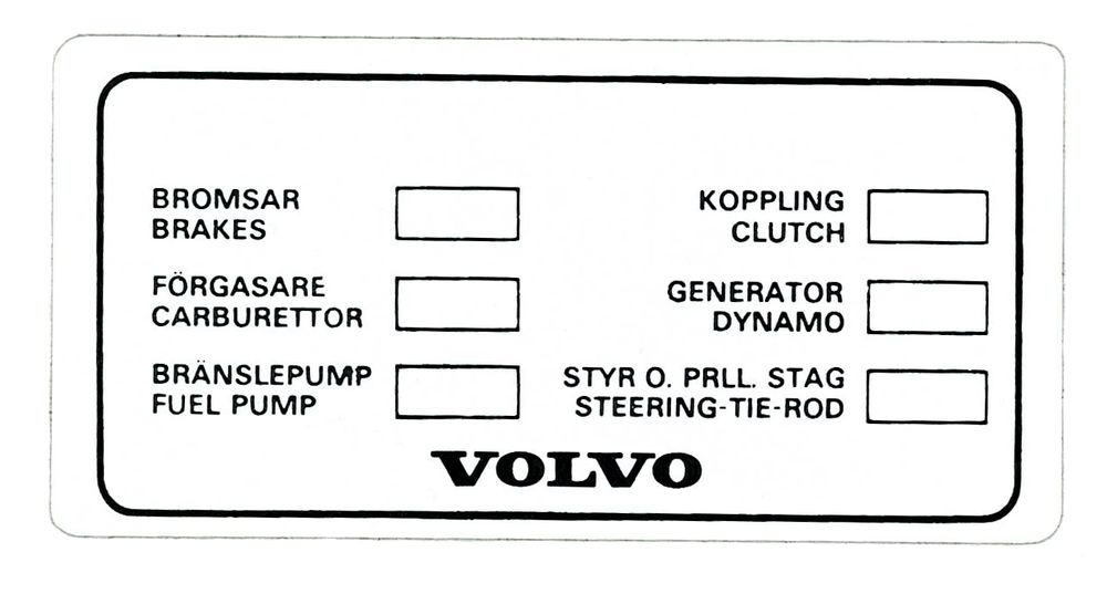 Decal 164 export -1975