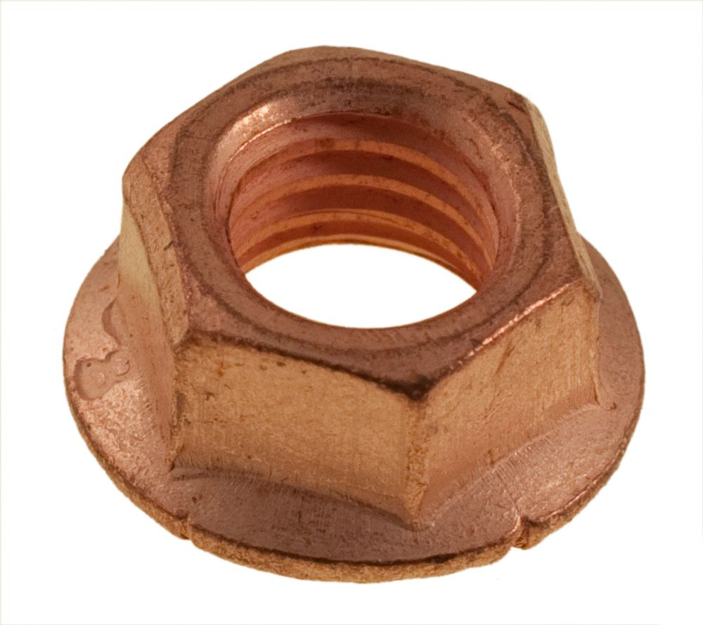 Nut exh manif UNC 3/8-16x5/16