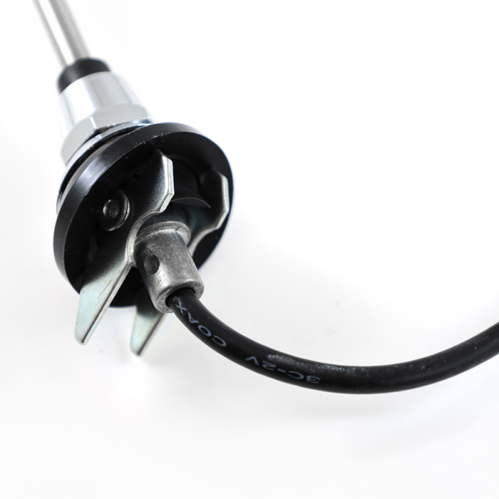 Antenna universal chrome