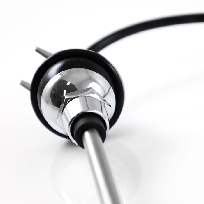 Antenna universal chrome