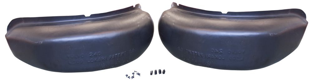 Splash plates 200 75- plastic rear