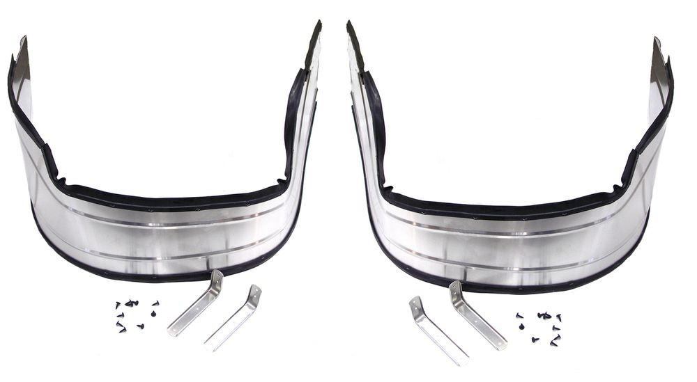 Splash plates Amazon aluminium front