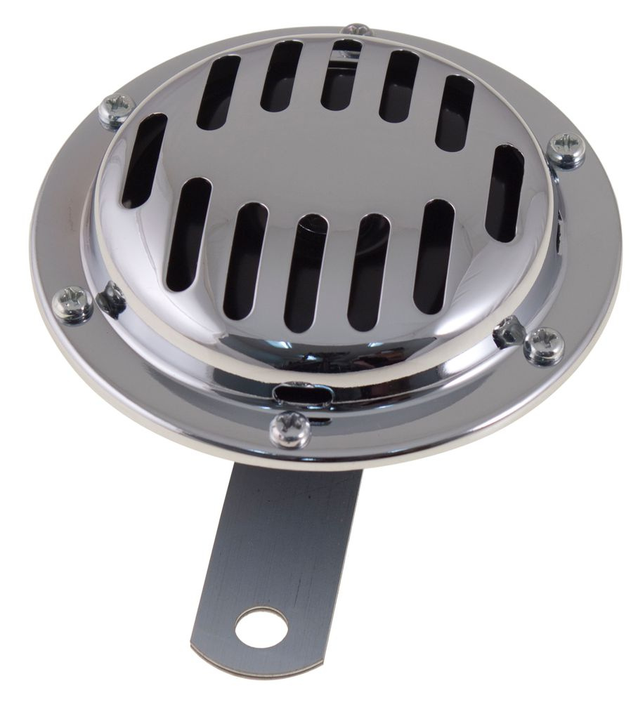 Horn 12V 105 mm universal chrome