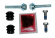 Repair kit, Guide bolt rear axle 88-00