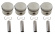 Piston w/ rings B20/B30 -73 0,030 Piston w/ rings B20/B30 -73 0,030