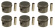 Pistons w/ rings B30 1974- 0,015 Pistons w/ rings B30 1974- 0,015