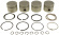 Piston kit with rings B20/B30 -73 0,015