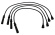 Ignition cable kit 240 88-93, 740 81-