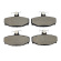 Brake Pads rear 760/960 85-92 Multilink Brake Pads rear 760/960 85-92 Multilink