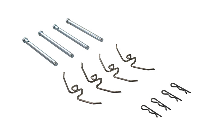 Mounting kit Brake pads 