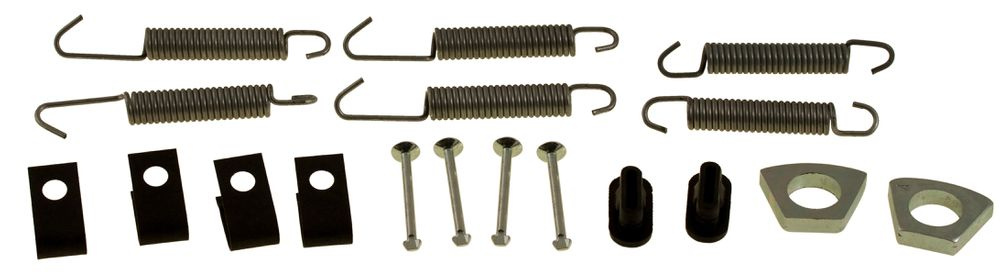 Mount.kit Brake shoes PV/122 (drum frt)