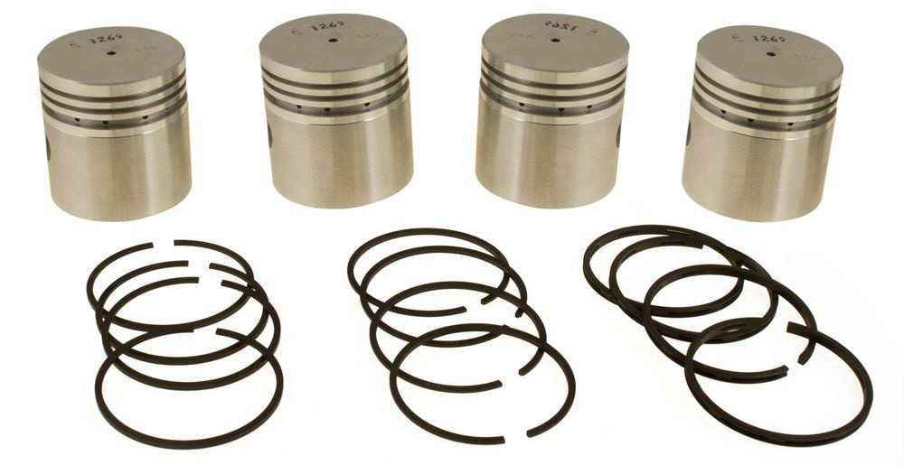 Piston kit with rings B4B 0,030
