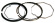 Piston ring kit B230/B234 85-98 standard