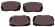 Brake pads Amazon/1800 ch- 6999