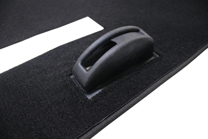 Carpet kit Volvo 122 57-61 black