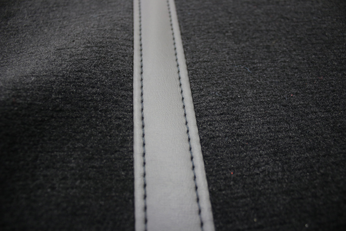 Carpet kit Volvo 122 57-61 black