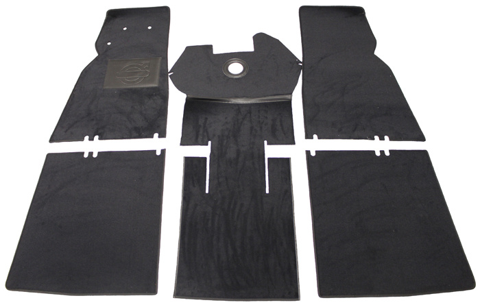 Carpet kit Volvo 444 black