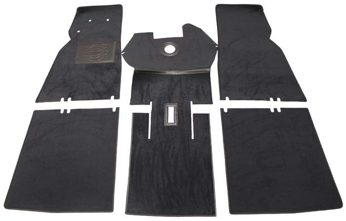 Carpet kit Volvo 544 black