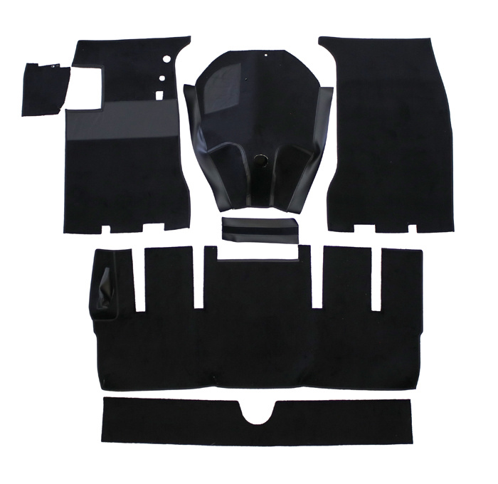 Carpet kit 1800 1963 black ch 6001-8000