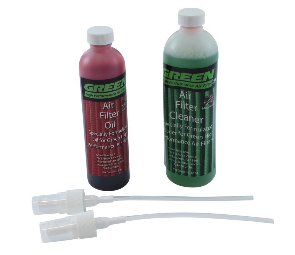 Air filter cleaner kit dark red