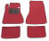 Mattsats Tillbehör 1800E/ES röd textil