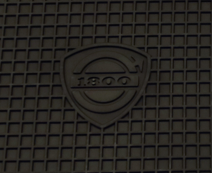 Accessory rubber mats 1800 70-73 black