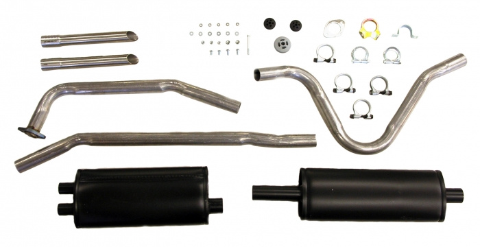 Exhaust system 1800 61-65 single pipe