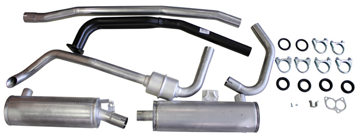 Exhaust system 140 1970-73 B20E