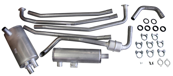 Exhaust system 164 70-73 B30E