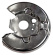 Brake backing plate 240 with ABS LHF