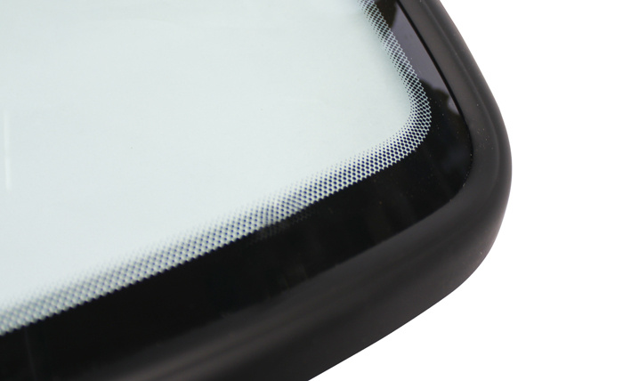 Windshield 240 91- green/blue top