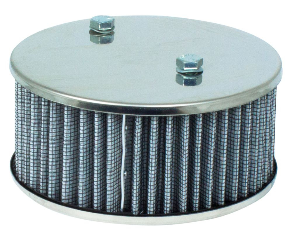 Air filter SU HIF Hi-Po.w/o vent,S-steel