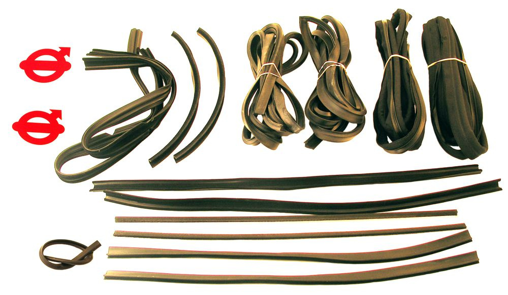 Door seal kit 120 2d 69- with windlace