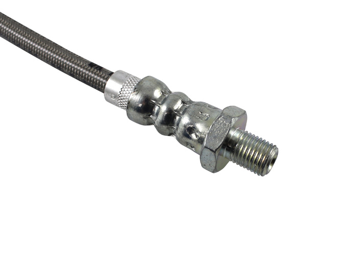 Brake hose kit 122, steel braided 65-68
