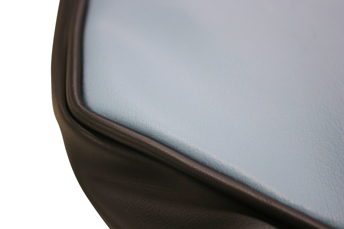 Cover Rear seat 445 57-58 USA blue/black