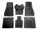 Rubber mat set PV/Duett black Rubber mat set PV/Duett black