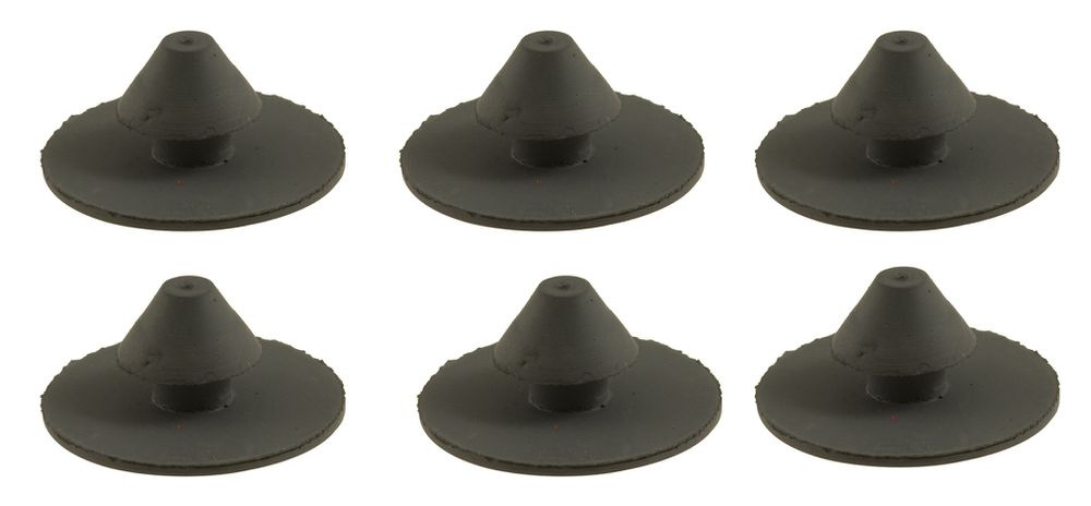 Rubber button Firewall kit PV/P18 grey