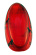 Bakljusglas Amazon 57-62 rött