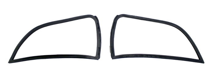 Rear side window seals - 122 2d