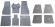 Rubber mat set 544/210 54-68 grey 10 pc. Rubber mat set 544/210 54-68 grey 10 pc.