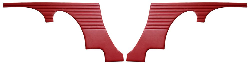 Panel Rear side P1800 61-62 red pr