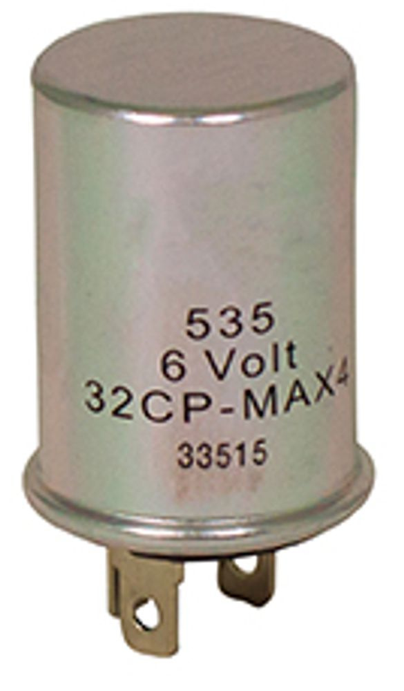 Flasher unit PV/Amazon B16 6V 3-pin