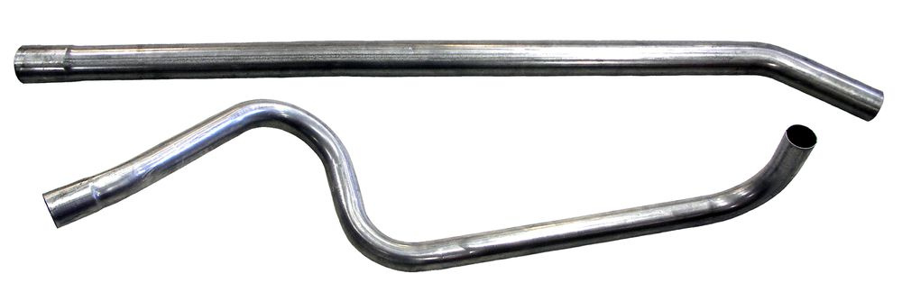 Exhaust pipe 544 B18 middle (2 pieces)