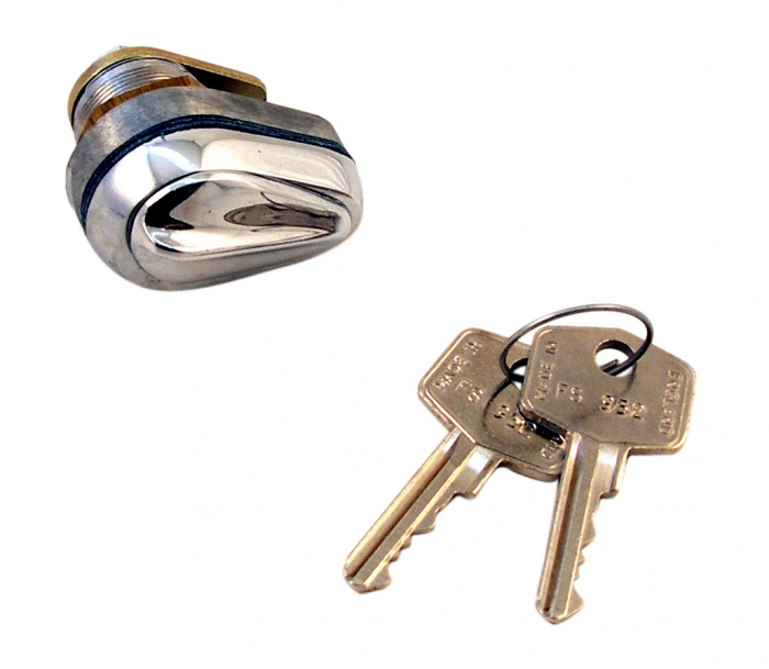 Lock & housing 1800 fuel filler