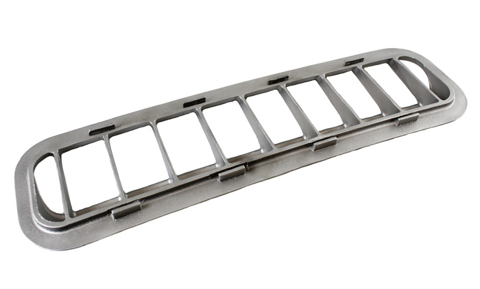 Air intake grille 1800 61-63 Aluminum