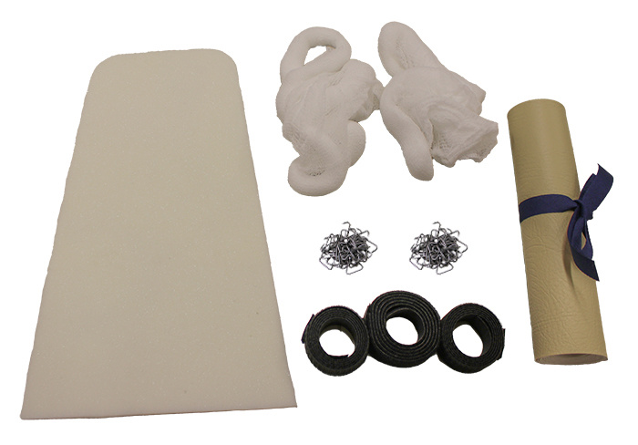 Cover Front seat P1800 61-62 white