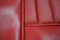 Cover Front seat P1800 61-62 red (vinyl)