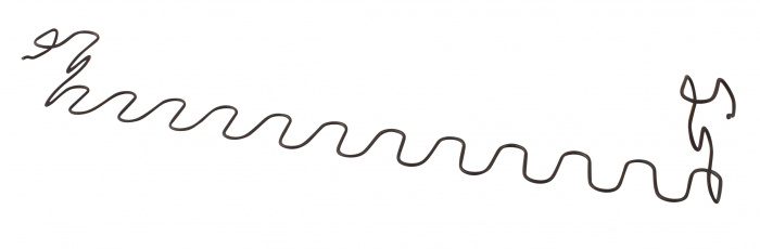 Spring seat back 544/210 62- Inner