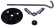 Mounting kit spare wheel P1800 64-69